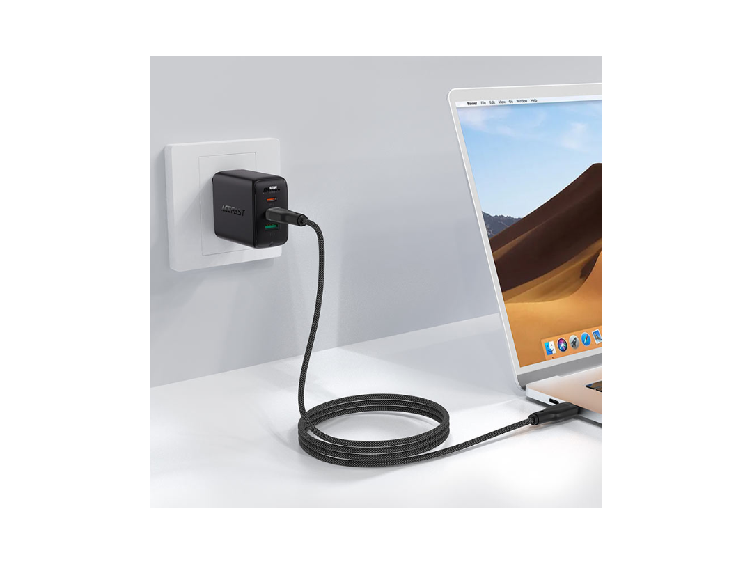 ACEFAST C8-03 USB-C to USB-C 60W Charging Data Cable, 1.2m ACEFAST C8-03 USB-C to USB-C 60W Charging Data Cable, 1.2m